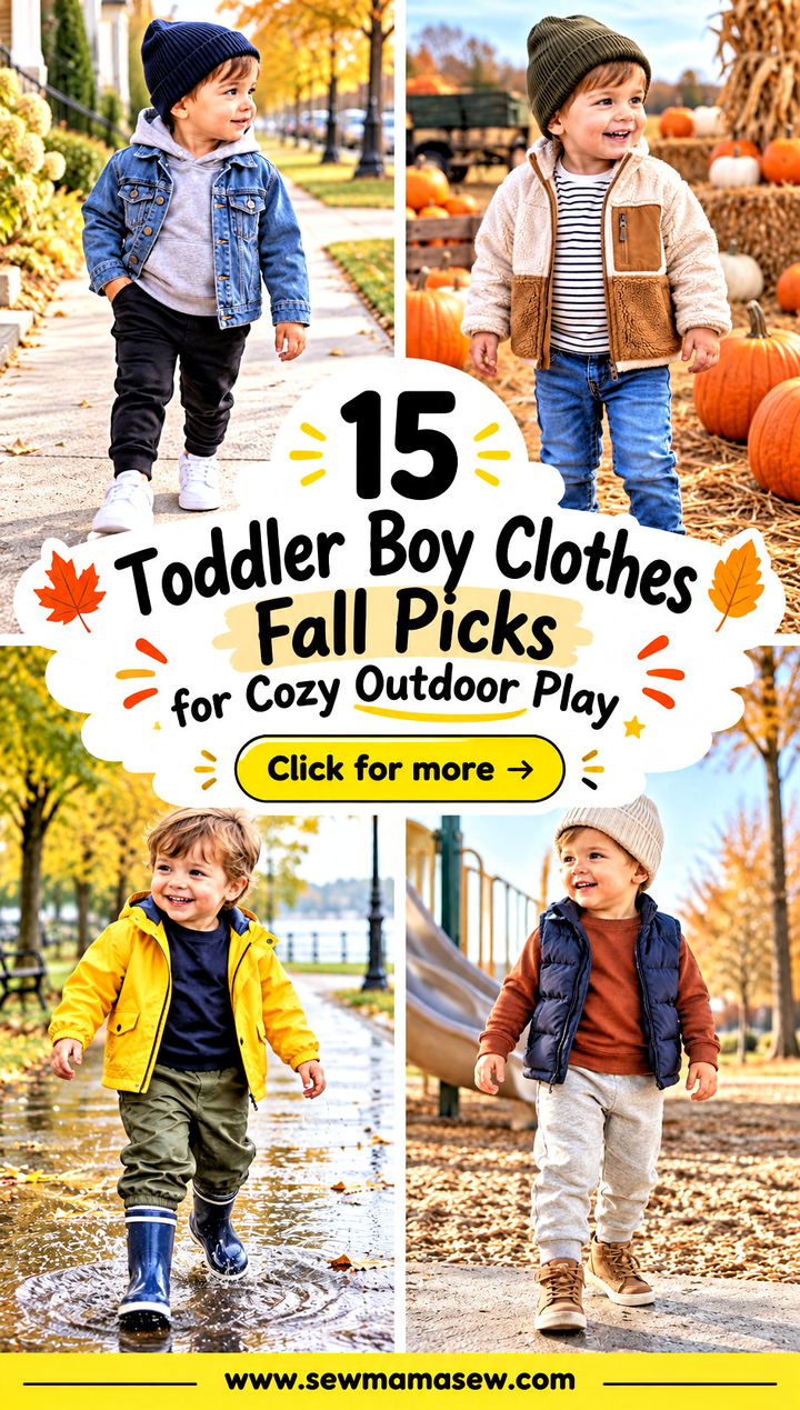 15 Toddler Boy Clothes Fall Picks for Cozy Outdoor Play - 15 Toddler Boy Clothes Fall Picks for Cozy Outdoor Play