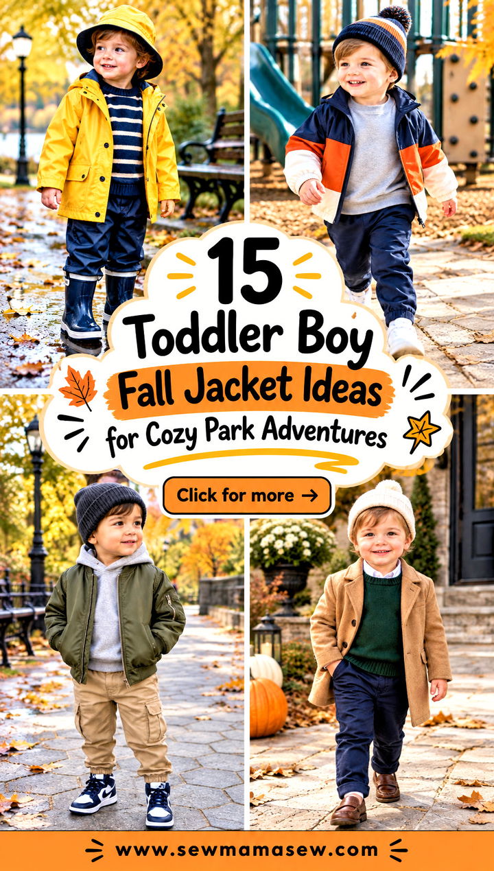 15 Toddler Boy Fall Jacket Ideas for Cozy Park Adventures - 15 Toddler Boy Fall Jacket Ideas for Cozy Park Adventures