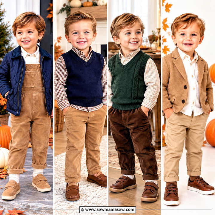 15 Toddler Boys Thanksgiving Outfit Ideas for Cute Photos