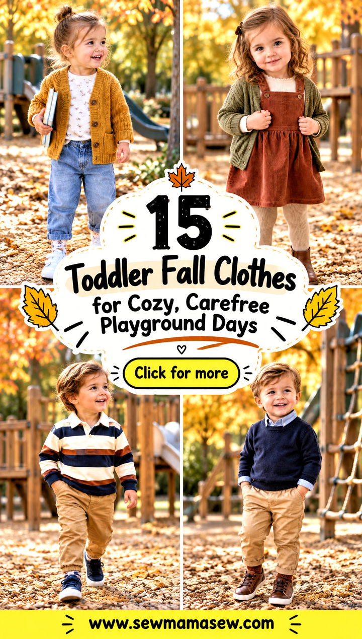 15 Toddler Fall Clothes for Cozy Carefree Playground Days - 15 Toddler Fall Clothes for Cozy, Carefree Playground Days