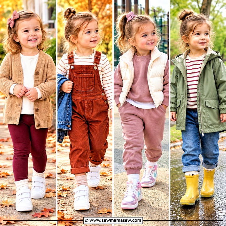 15 Toddler Girl Fall Capsule Wardrobe Ideas for Cozy Days