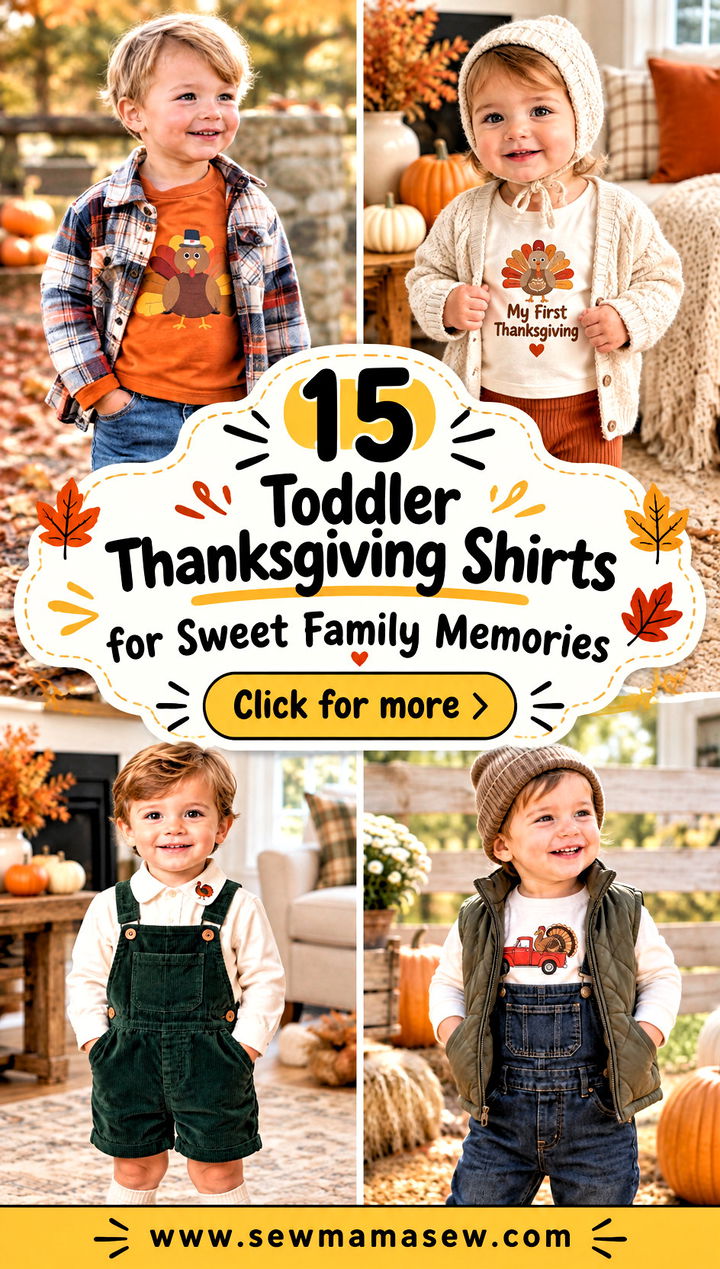 15 Toddler Thanksgiving Shirts for Sweet Family Memories - 15 Toddler Thanksgiving Shirts for Sweet Family Memories