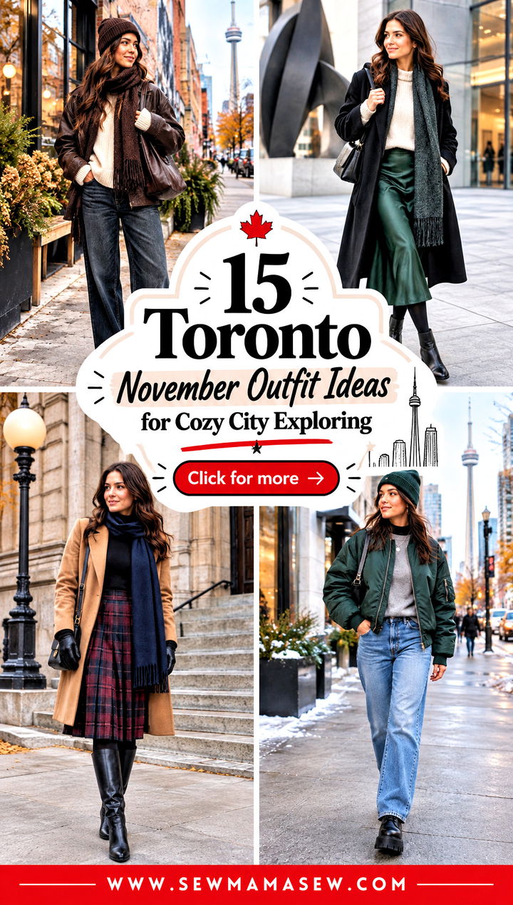 15 Toronto November Outfit Ideas for Cozy City Exploring - 15 Toronto November Outfit Ideas for Cozy City Exploring