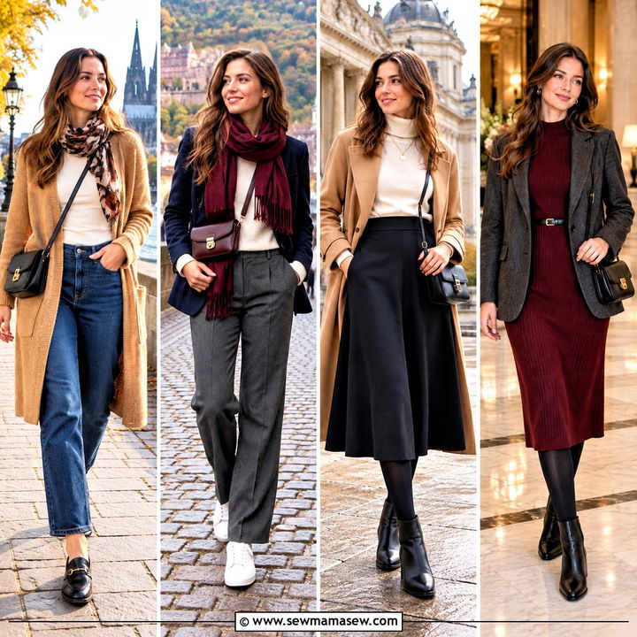 15 Travel Capsule Wardrobe Fall Germany Ideas to Pack Smart