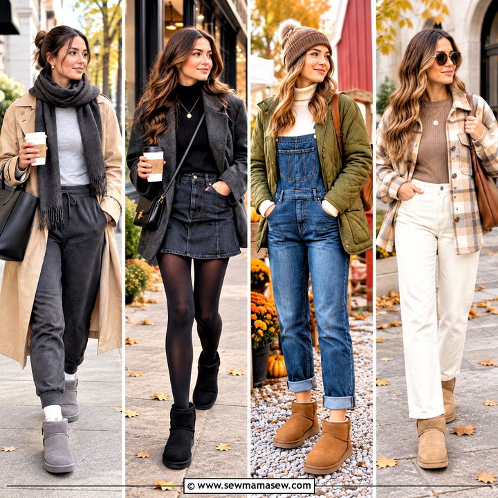 15 UGG Boots Outfit Fall Ideas for Relaxed, Cozy Layering