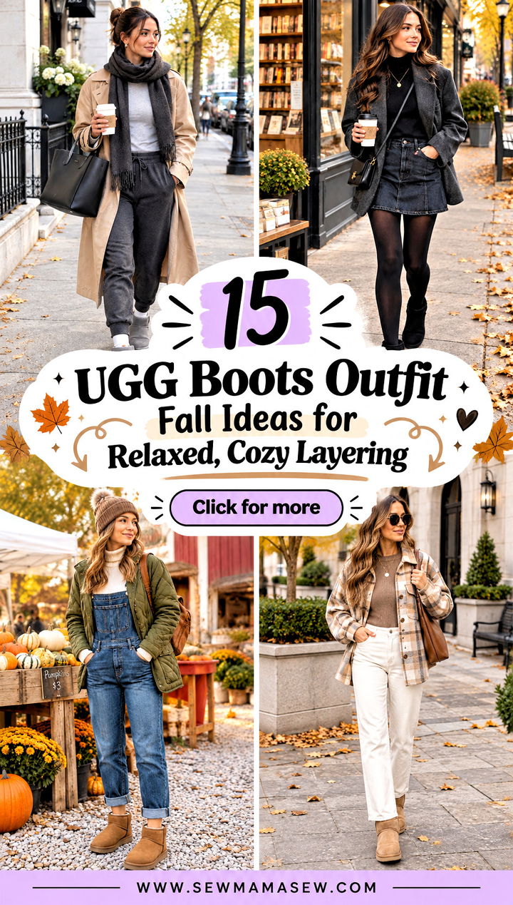 15 UGG Boots Outfit Fall Ideas for Relaxed Cozy Layering - 15 UGG Boots Outfit Fall Ideas for Relaxed, Cozy Layering