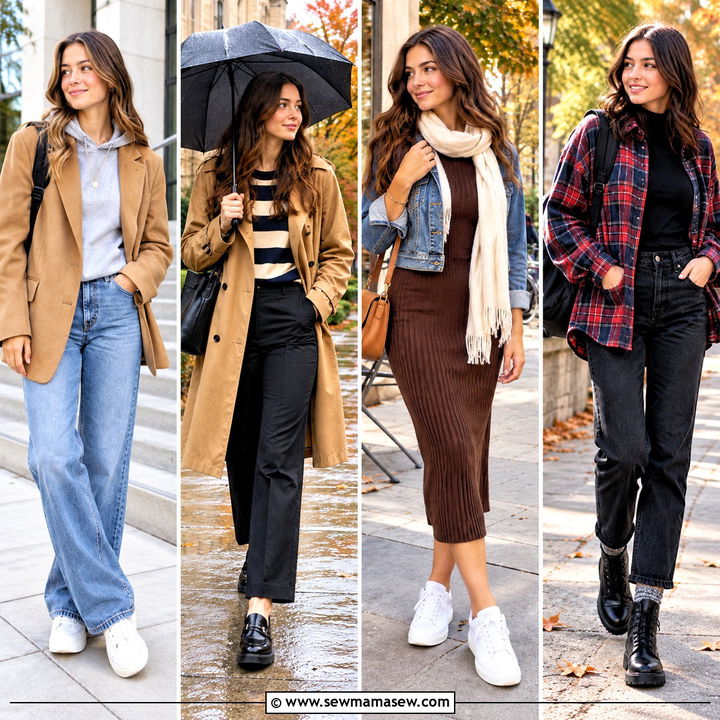 15 University Outfits Fall for Cozy Confident Campus Days