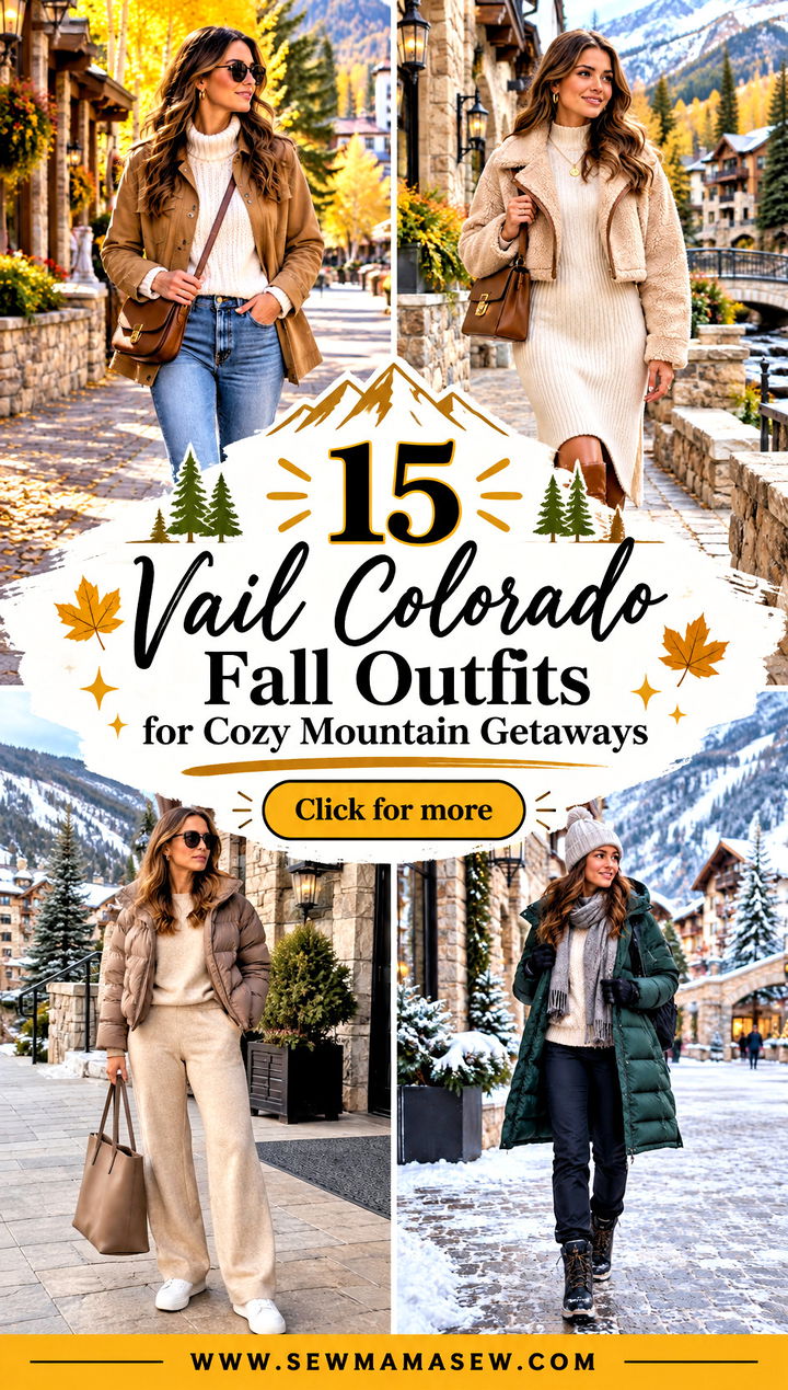 15 Vail Colorado Fall Outfits for Cozy Mountain Getaways - 15 Vail Colorado Fall Outfits for Cozy Mountain Getaways