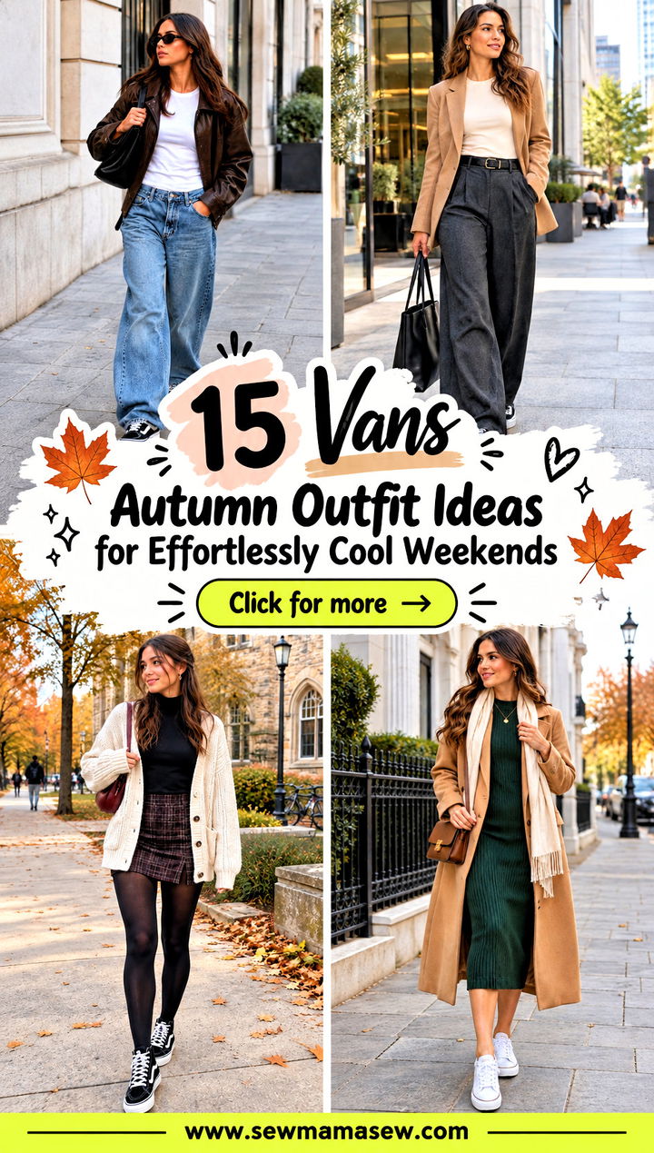 15 Vans Autumn Outfit Ideas for Effortlessly Cool Weekends - 15 Vans Autumn Outfit Ideas for Effortlessly Cool Weekends
