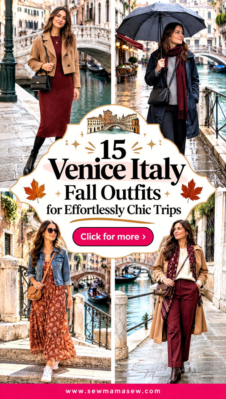 15 Venice Italy Fall Outfits for Effortlessly Chic Trips - 15 Venice Italy Fall Outfits for Effortlessly Chic Trips