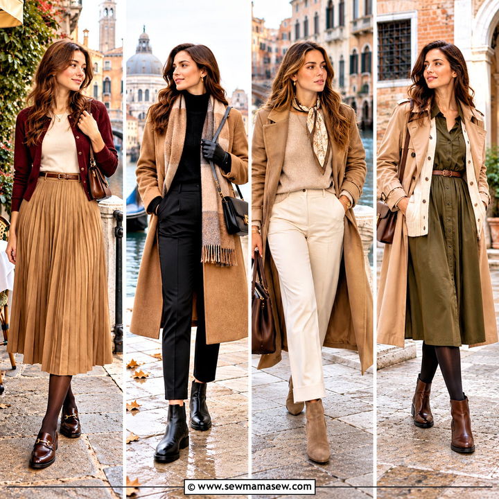 15 Venice Italy Outfit Autumn Ideas for Charming Getaways
