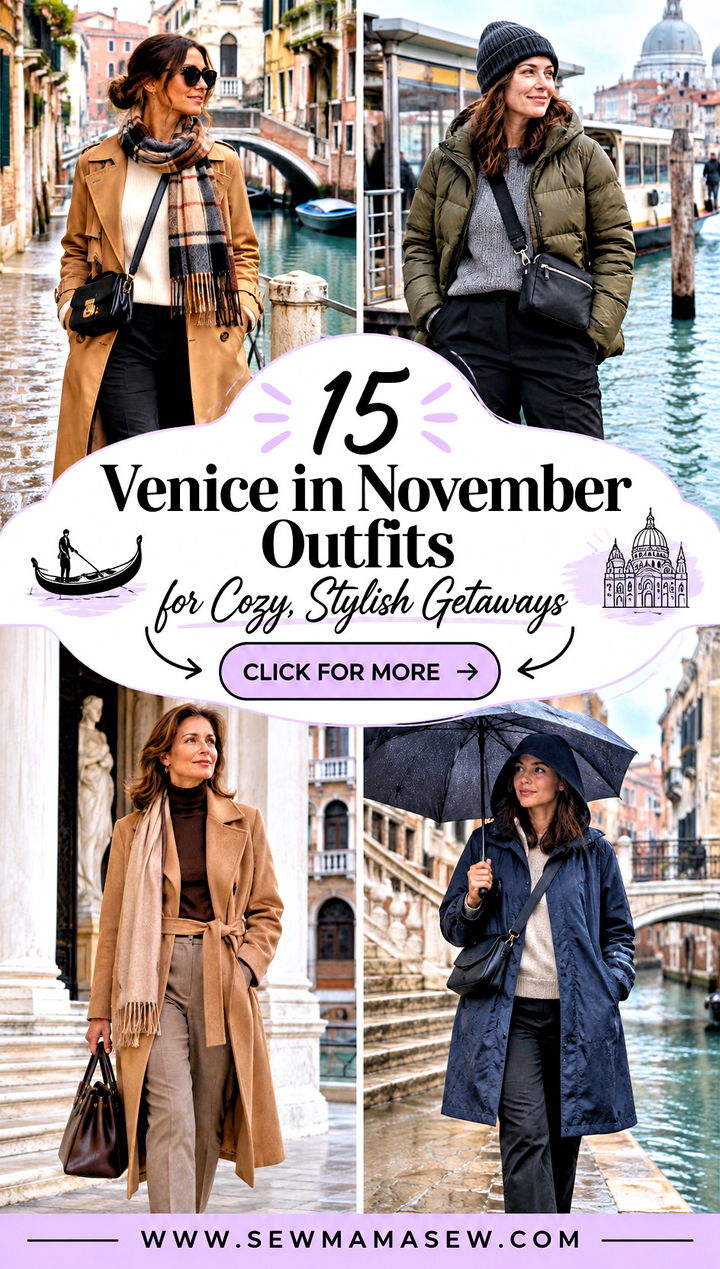 15 Venice in November Outfits for Cozy Stylish Getaways - 15 Venice in November Outfits for Cozy, Stylish Getaways