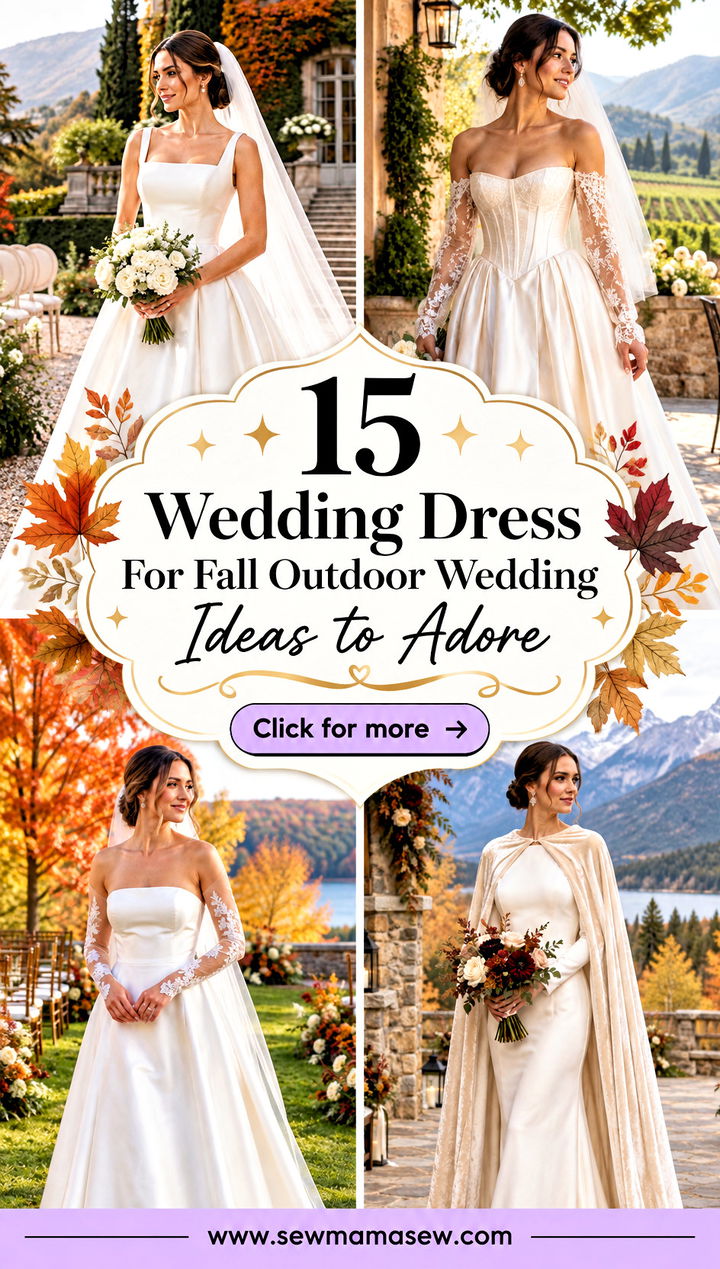 15 Wedding Dress For Fall Outdoor Wedding Ideas to Adore - 15 Wedding Dress For Fall Outdoor Wedding Ideas to Adore