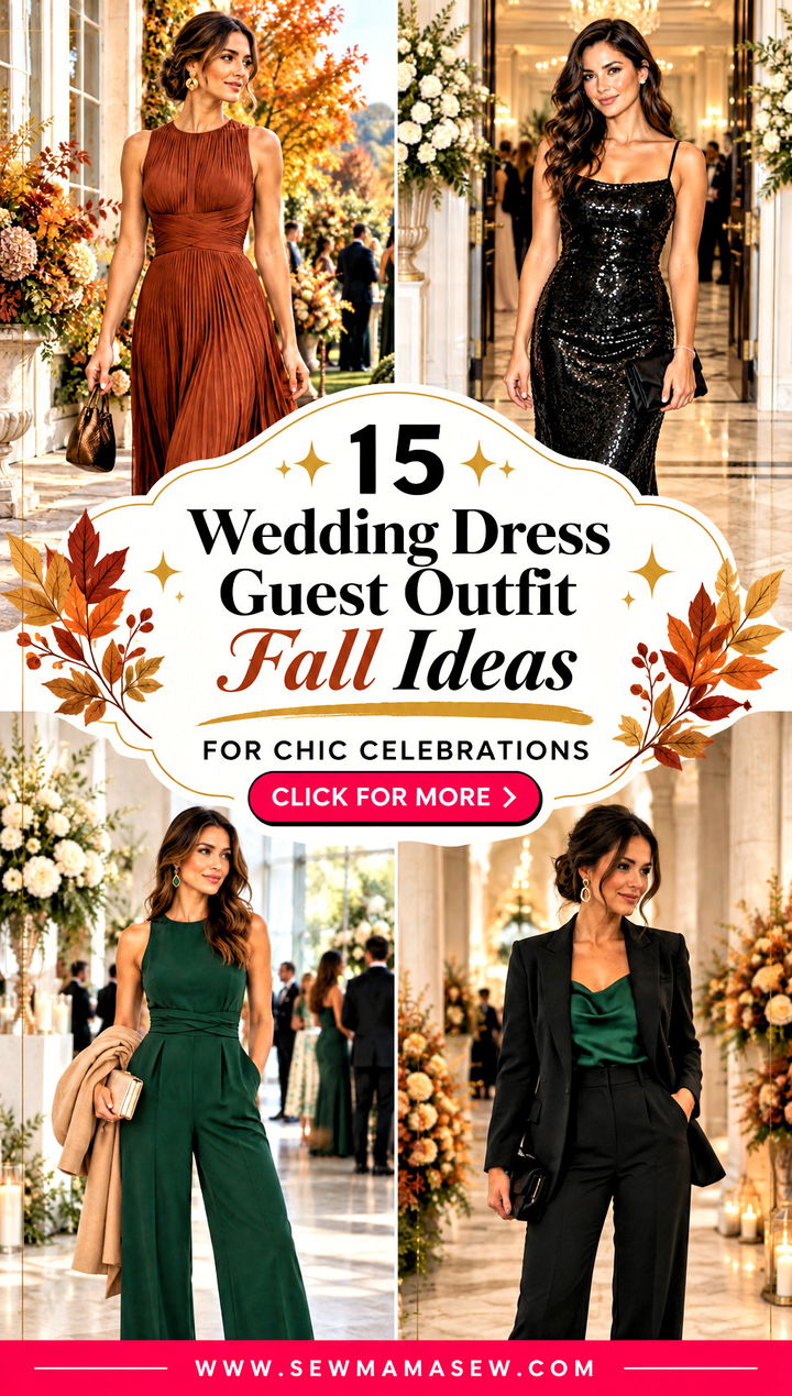15 Wedding Dress Guest Outfit Fall Ideas for Chic Celebrations - 15 Wedding Dress Guest Outfit Fall Ideas for Chic Celebrations