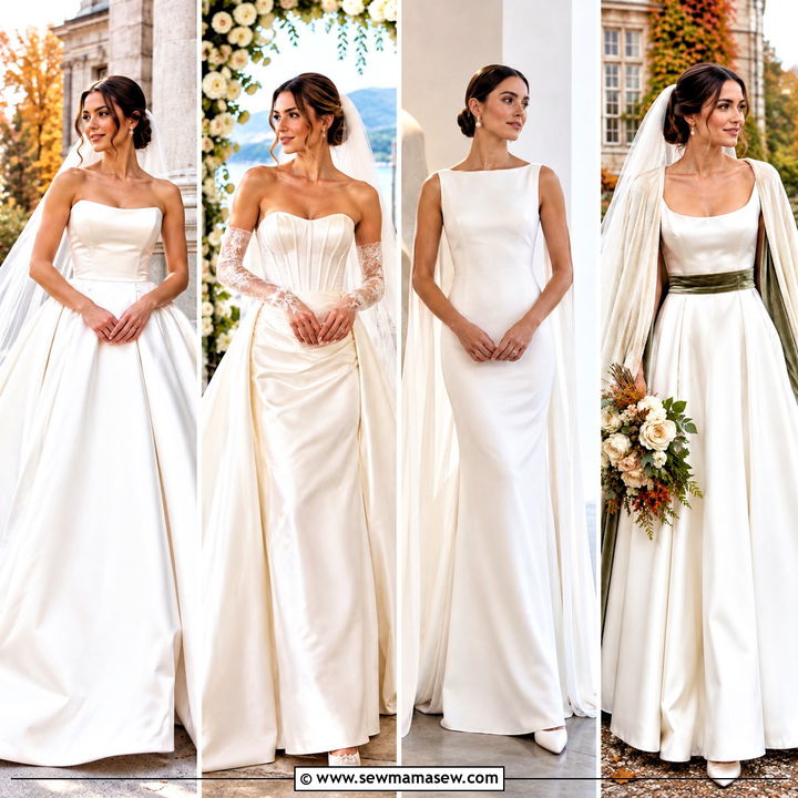 15 Wedding Dress October Ideas: Romantic Looks for Fall Brides