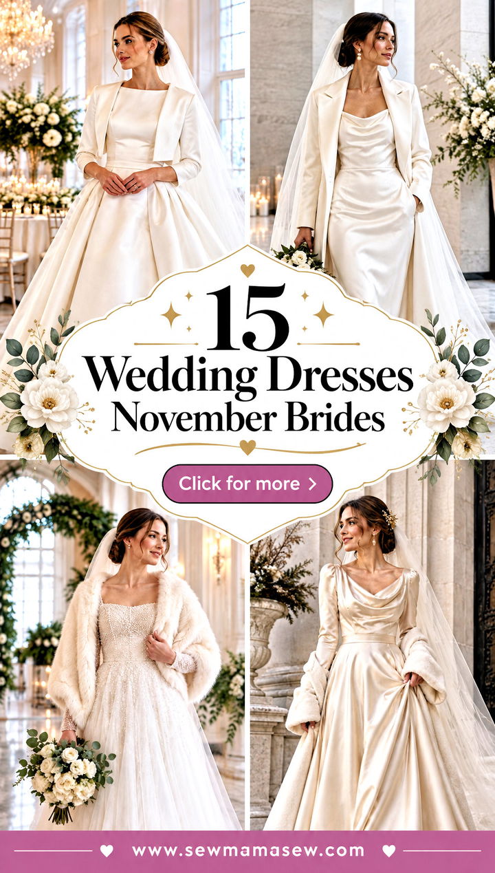 15 Wedding Dresses November Brides Cozy Elegance for Your Day - 15 Wedding Dresses November Brides: Cozy Elegance for Your Day