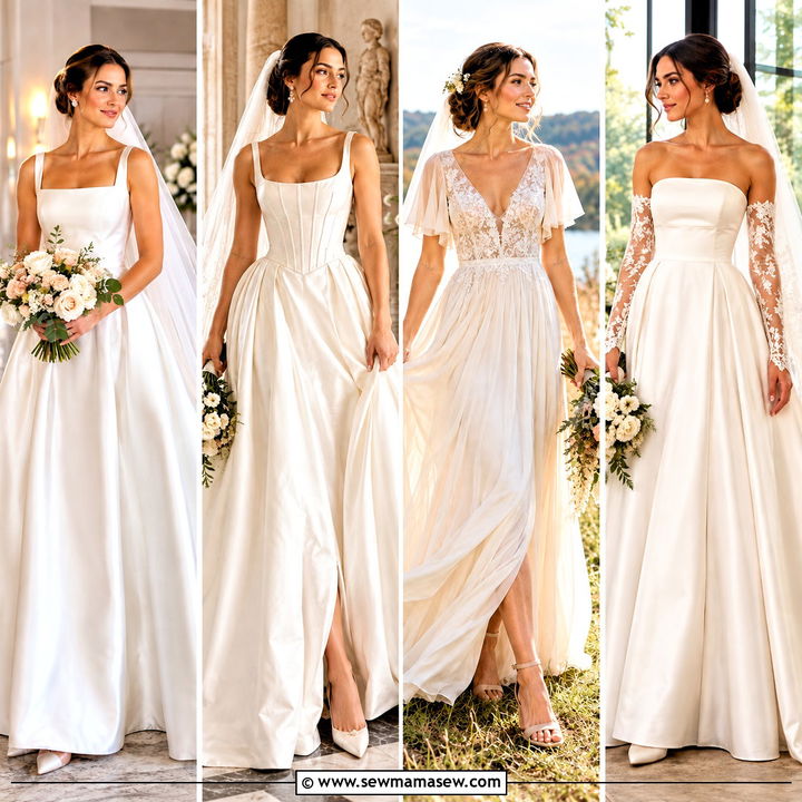 15 Wedding Dresses September Brides: Chic Early Fall Inspiration