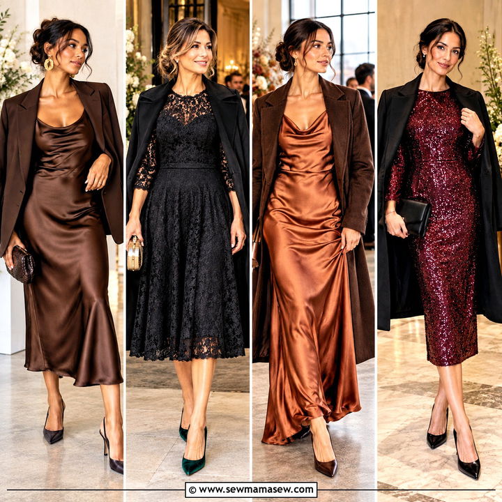 15 Wedding Fall Dresses Guest: Chic Looks for Cool Evenings