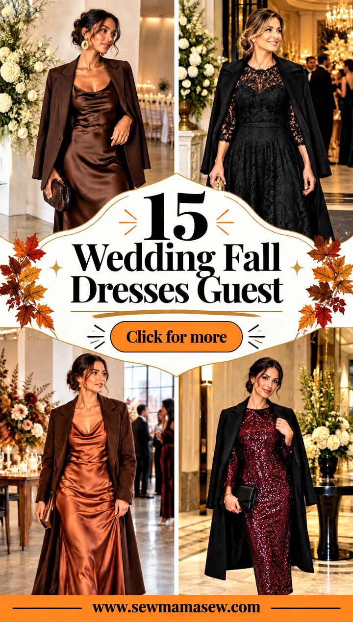 15 Wedding Fall Dresses Guest Chic Looks for Cool Evenings - 15 Wedding Fall Dresses Guest: Chic Looks for Cool Evenings
