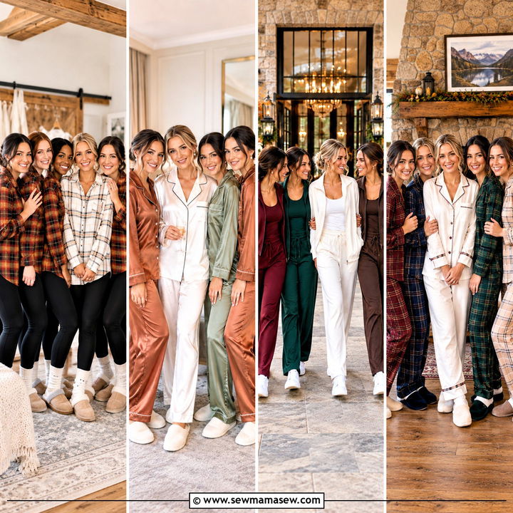 15 Wedding Getting Ready Outfit Fall Ideas: Cozy Bridal Prep Looks