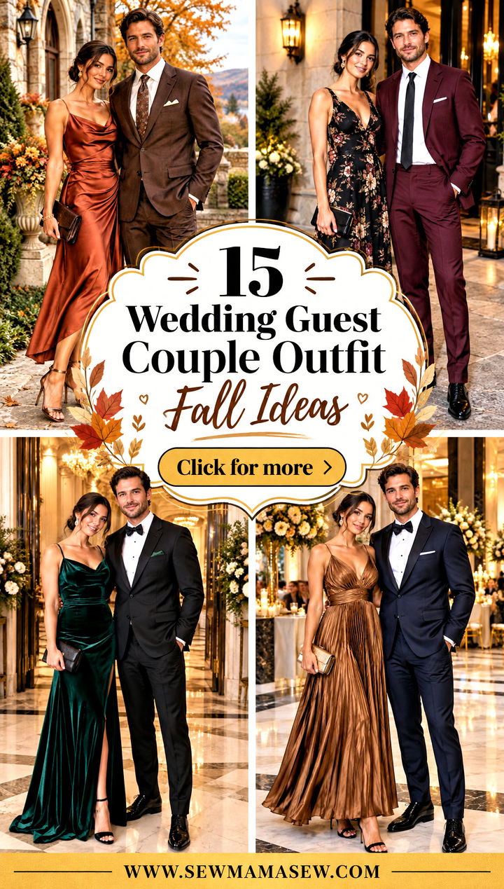 15 Wedding Guest Couple Outfit Fall Ideas Chic Coordinated Looks - 15 Wedding Guest Couple Outfit Fall Ideas: Chic Coordinated Looks