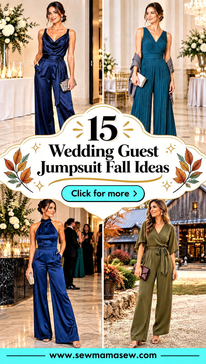 15 Wedding Guest Jumpsuit Fall Ideas Chic One-Piece Looks - 15 Wedding Guest Jumpsuit Fall Ideas: Chic One-Piece Looks