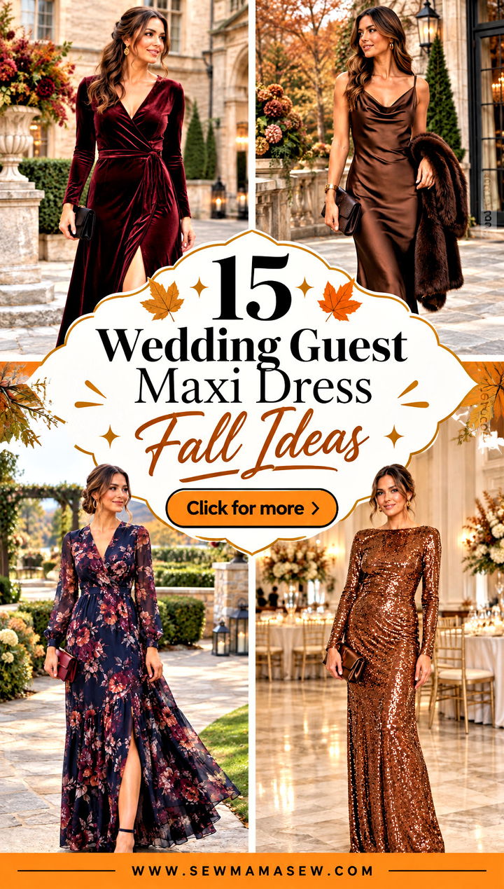 15 Wedding Guest Maxi Dress Fall Ideas Elegant Evening Looks - 15 Wedding Guest Maxi Dress Fall Ideas: Elegant Evening Looks
