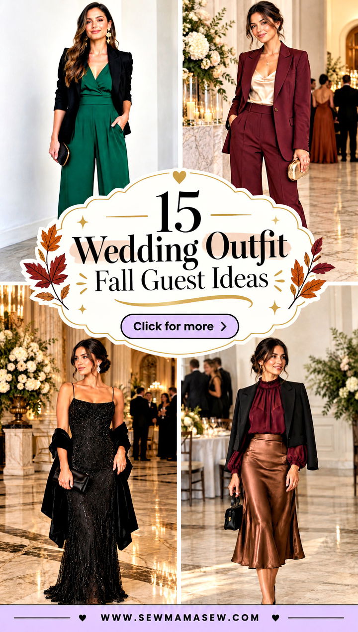 15 Wedding Outfit Fall Guest Ideas Chic Looks for Crisp Days - 15 Wedding Outfit Fall Guest Ideas: Chic Looks for Crisp Days