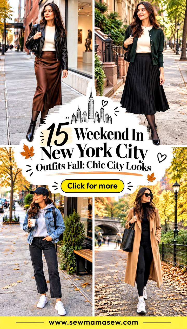 15 Weekend In New York City Outfits Fall Chic City Looks - 15 Weekend In New York City Outfits Fall: Chic City Looks