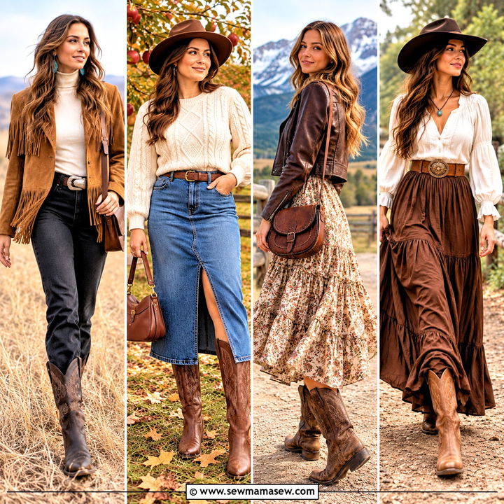 15 Western Fall Photoshoot Outfits for Memorable Portraits