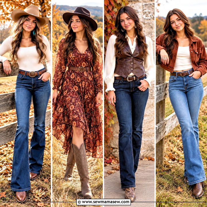 15 Western Senior Pictures Outfit Fall Ideas You'll Love