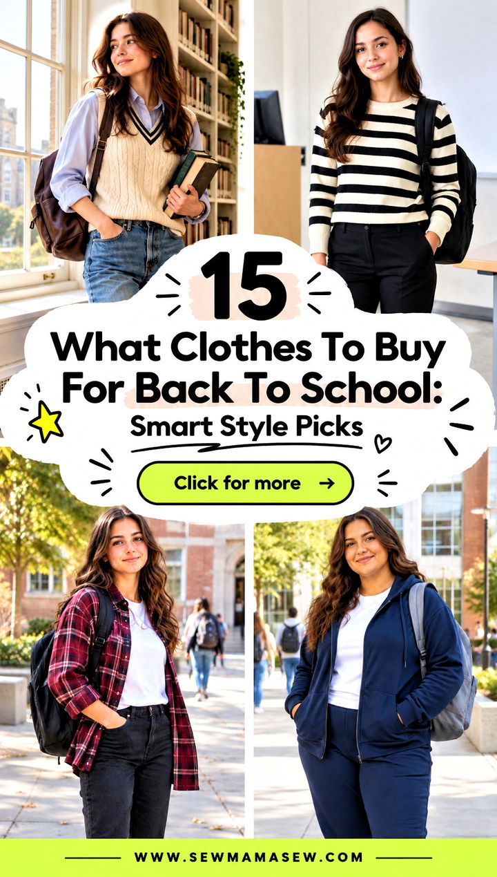 15 What Clothes To Buy For Back To School Smart Style Picks - 15 What Clothes To Buy For Back To School: Smart Style Picks
