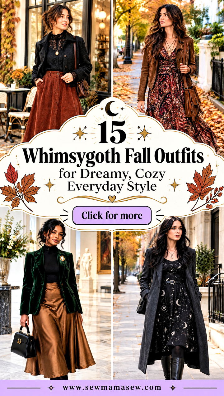 15 Whimsygoth Fall Outfits for Dreamy Cozy Everyday Style - 15 Whimsygoth Fall Outfits for Dreamy, Cozy Everyday Style