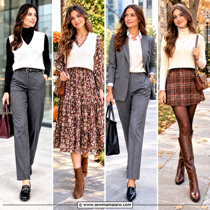 15 White Sweater Vest Outfit Fall Ideas for Effortless Layers