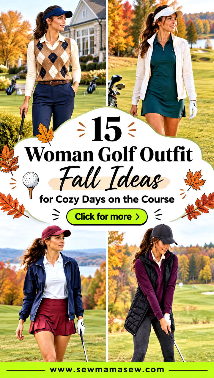 15 Woman Golf Outfit Fall Ideas for Cozy Days on the Course - 15 Woman Golf Outfit Fall Ideas for Cozy Days on the Course