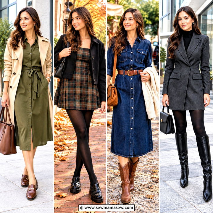 15 Women Fall Dresses for Effortlessly Chic Day-to-Night Looks