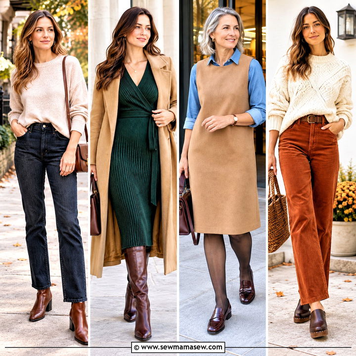 15 Womens Autumn Fashion Outfit Ideas for Fresh, Cozy Layers