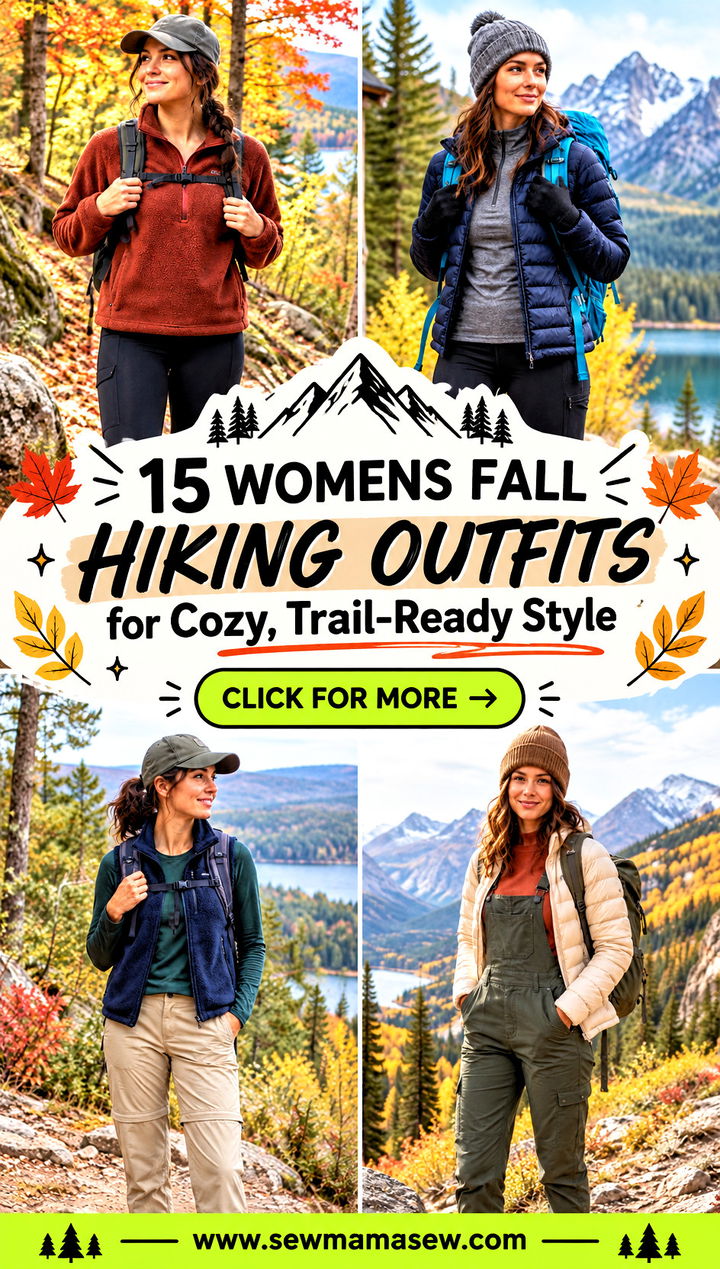 15 Womens Fall Hiking Outfits for Cozy Trail-Ready Style - 15 Womens Fall Hiking Outfits for Cozy, Trail-Ready Style