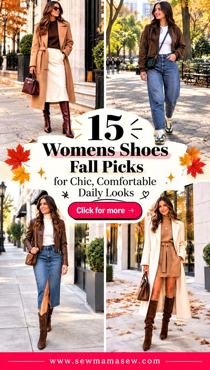 15 Womens Shoes Fall Picks for Chic Comfortable Daily Looks - 15 Womens Shoes Fall Picks for Chic, Comfortable Daily Looks