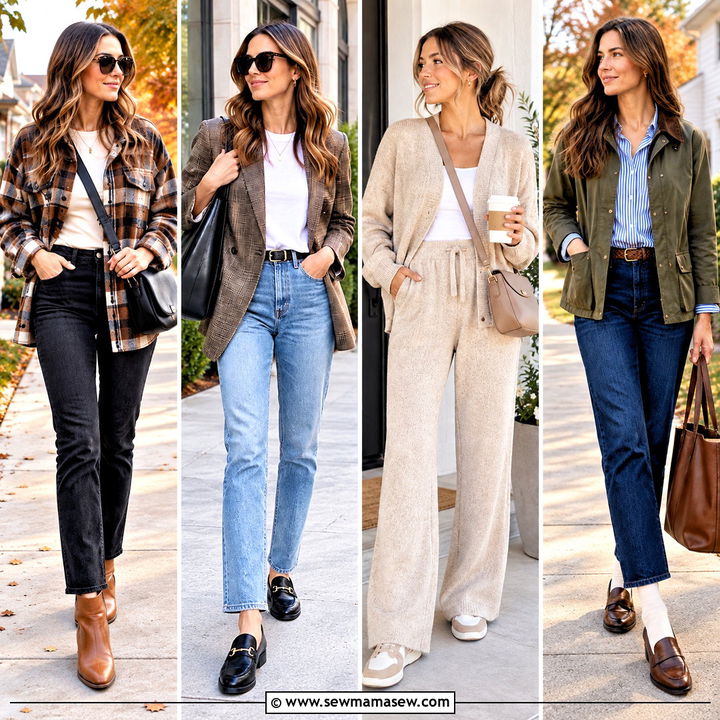 15 Young Mom Outfits Fall for Easy, Stylish Days With Kids