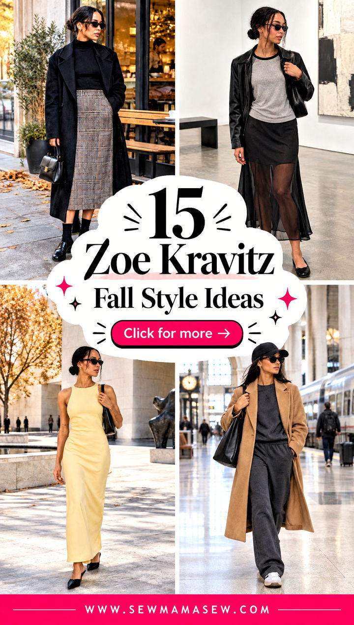 15 Zoe Kravitz Fall Style Ideas for Effortlessly Cool Looks - 15 Zoe Kravitz Fall Style Ideas for Effortlessly Cool Looks