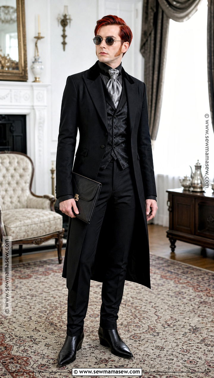 1862 Crowley Cosplay With Sideburns - 30 crowley cosplay ideas
