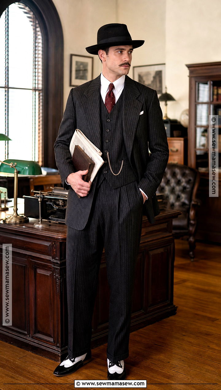 1920s Gangster Costume - 45 male halloween costumes