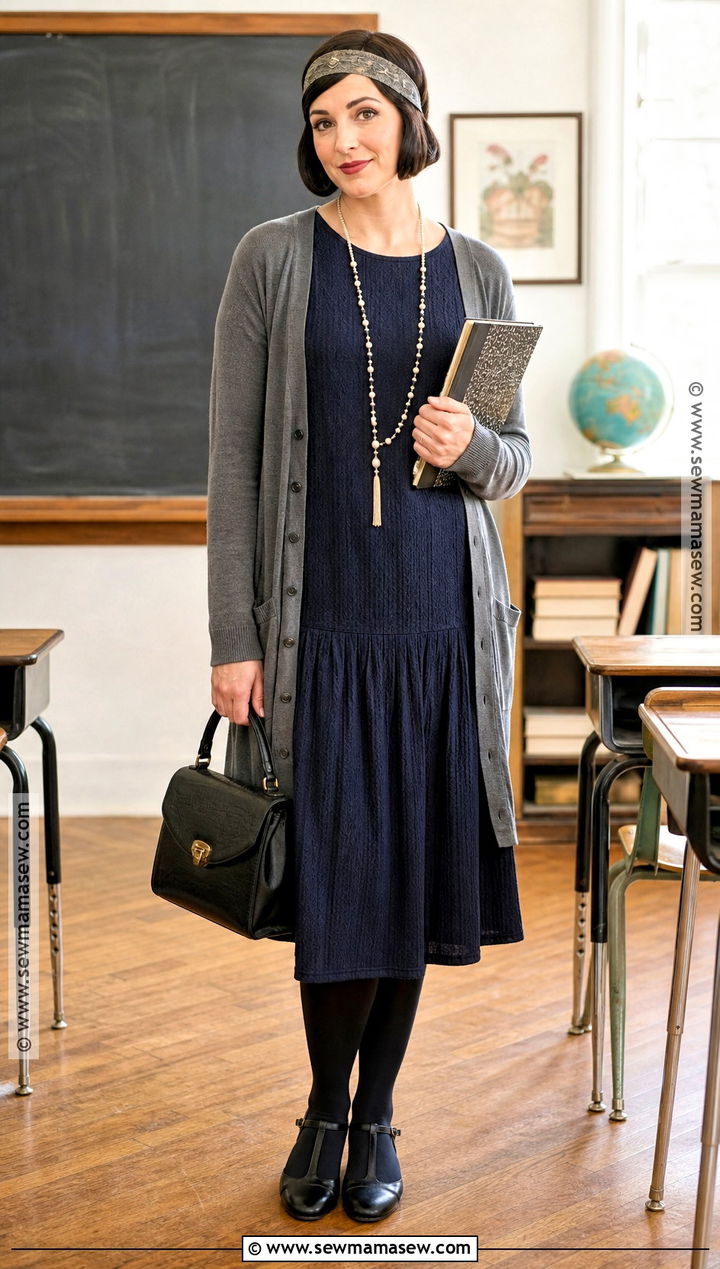 1920s Teacher Outfit For 100 Days - 30 100 days of school dress up ideas for teachers