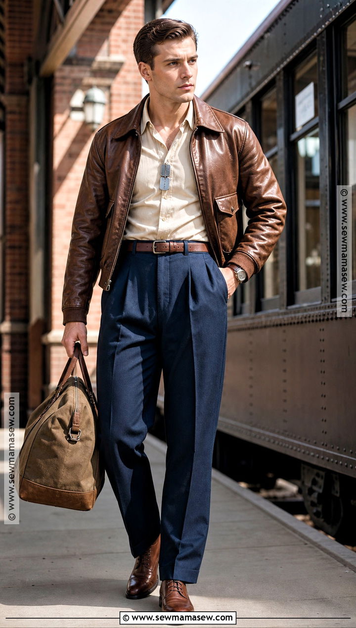 1940s Civilian Bucky Barnes Cosplay - 30 winter soldier cosplay ideas