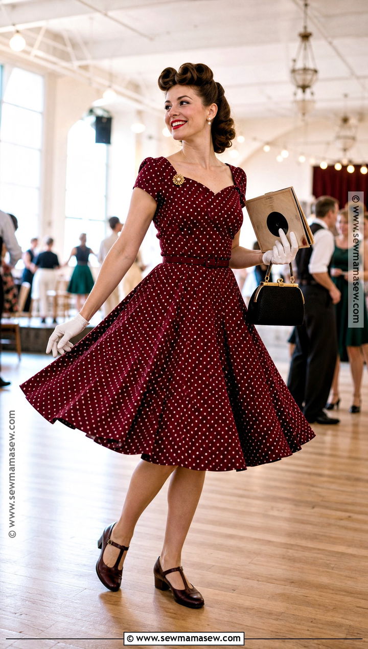 1940s Swing Dancer Costume - 35 vintage halloween costume ideas