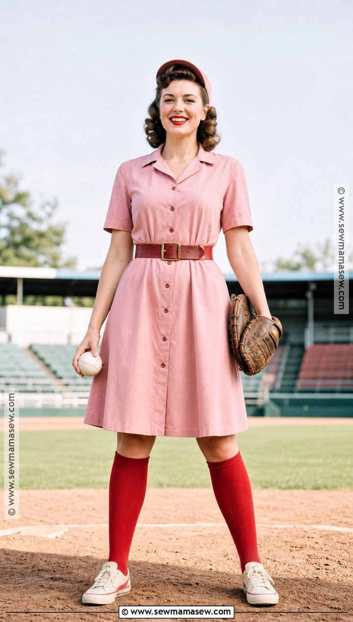1940s Womens Baseball Costume - 30 baseball costume ideas