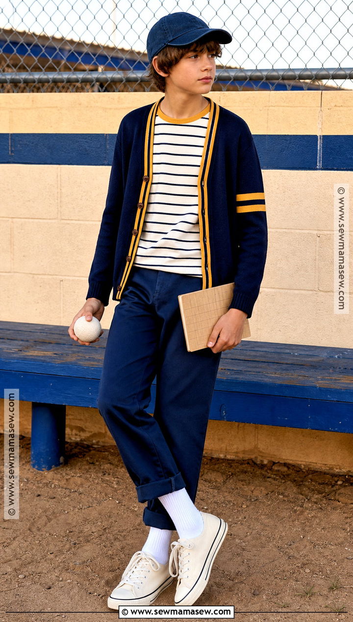 1950s Baseball Fan Costume - 30 50S Dress Up Day At School Ideas
