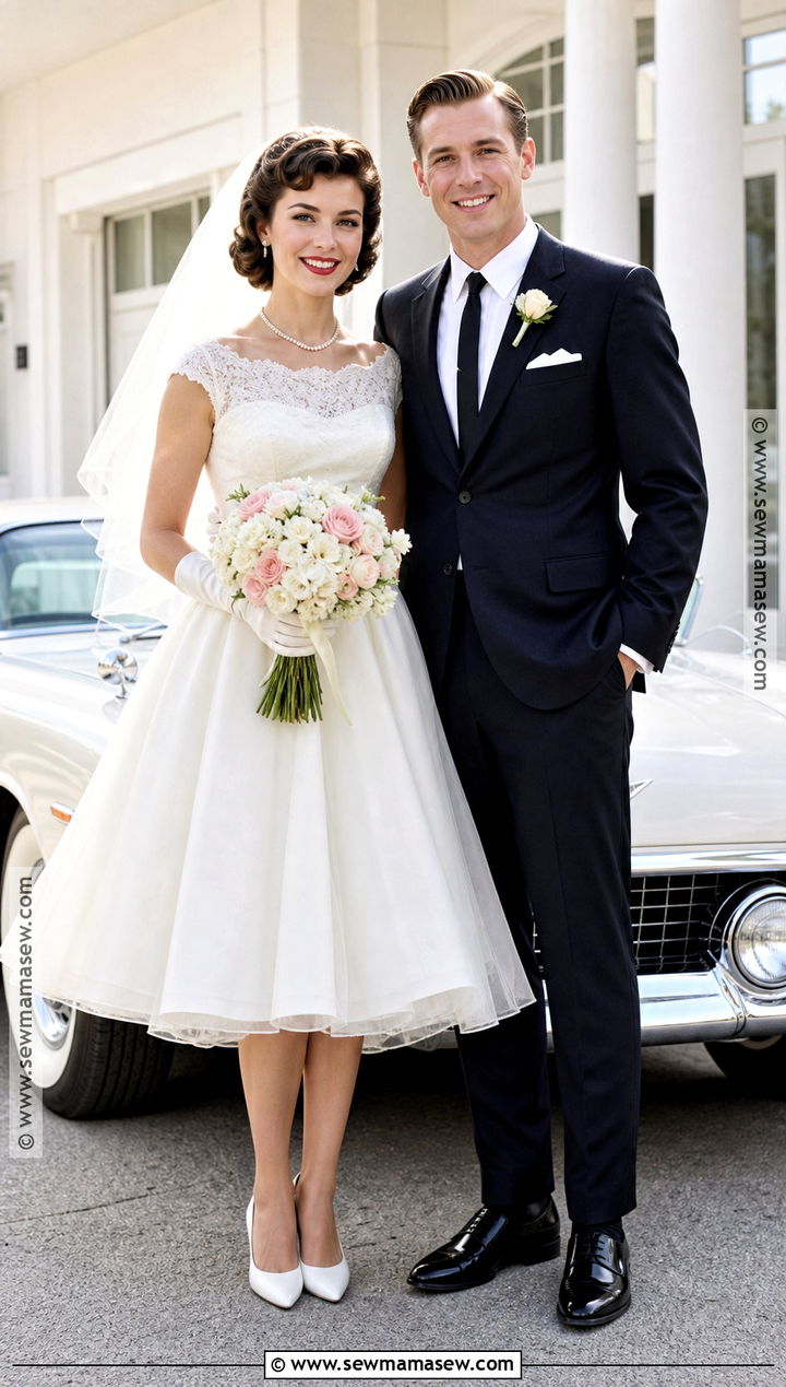 1950s Bride And Groom Costume - 30 bride and groom halloween costumes