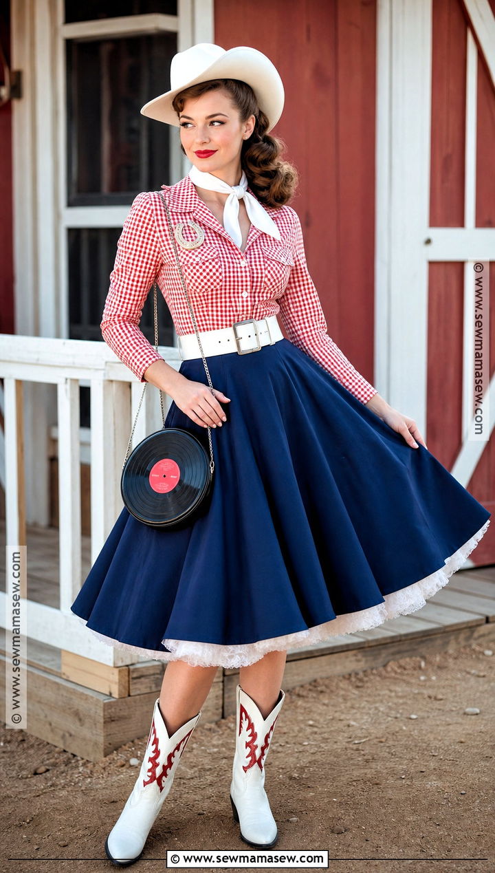 1950s Cowgirl Costume - 35 cowgirl costume ideas